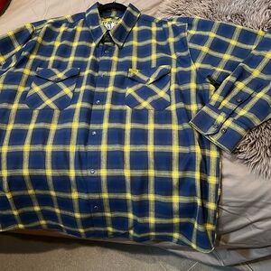 Dixxon long sleeve flannel shirt